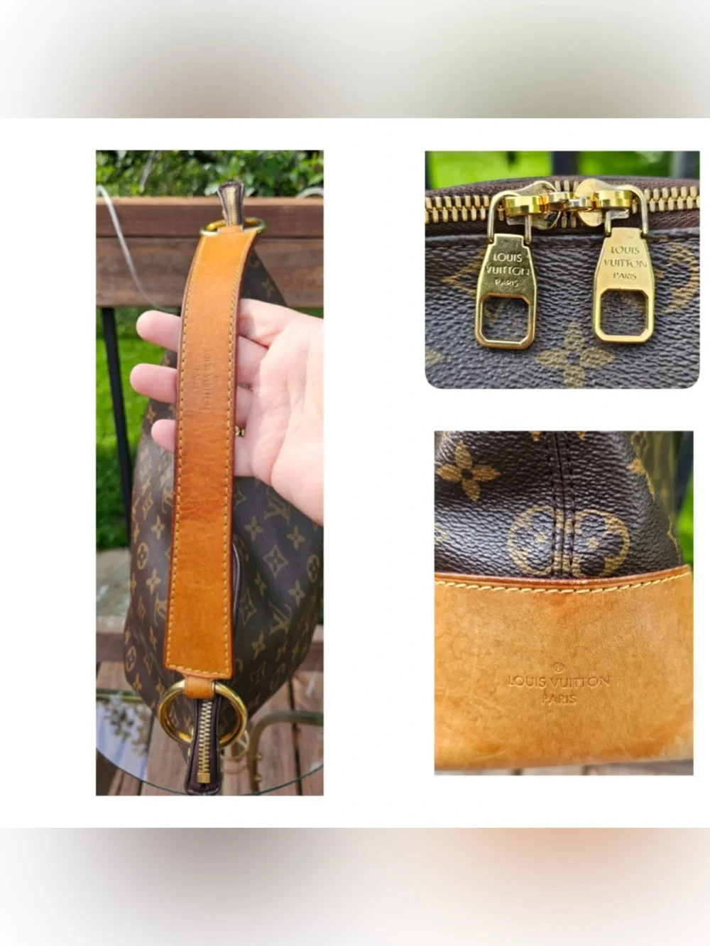 Louis Vuitton Monogram Canvas Berri MM